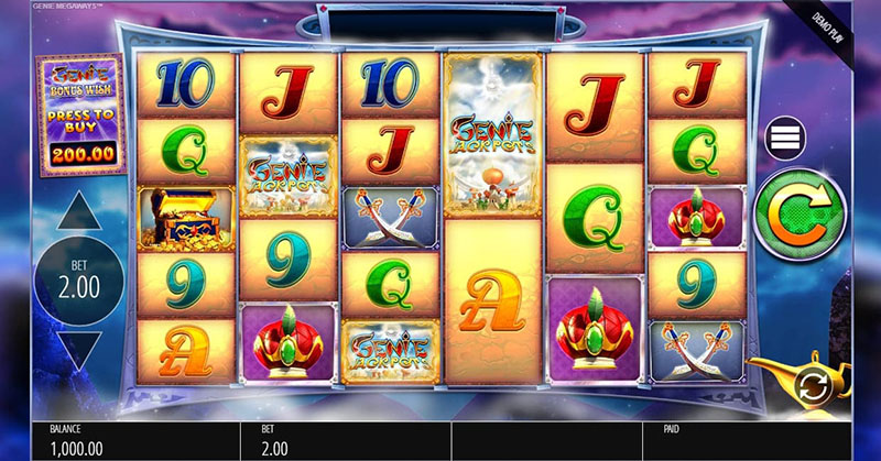 Genie Jackpots Megaways